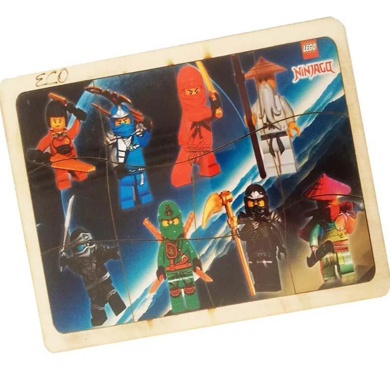 Пазл деревянный Нинзяго (Jum.4615)