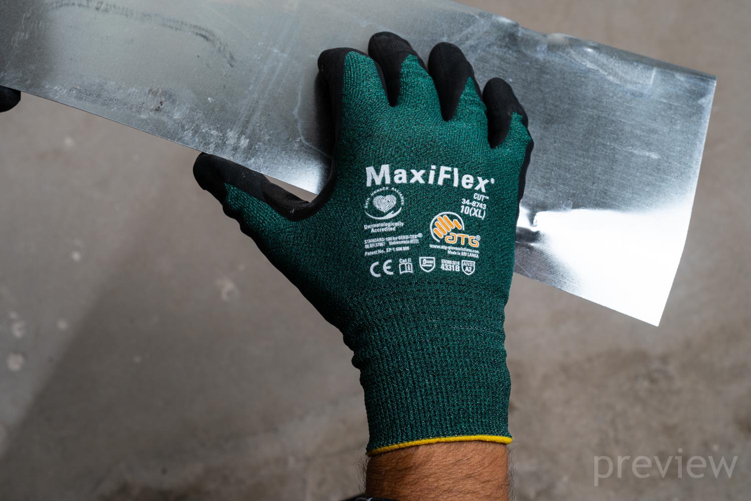 Перчатки MaxiFlex Cut 34-8743 с защитой от порезов 3-го уровня 8 M - фото 10