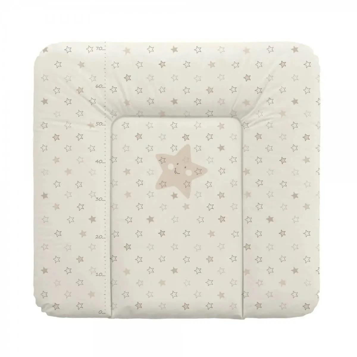 Матрас пеленальный на комод Ceba Baby Stars 75х72 см Beige