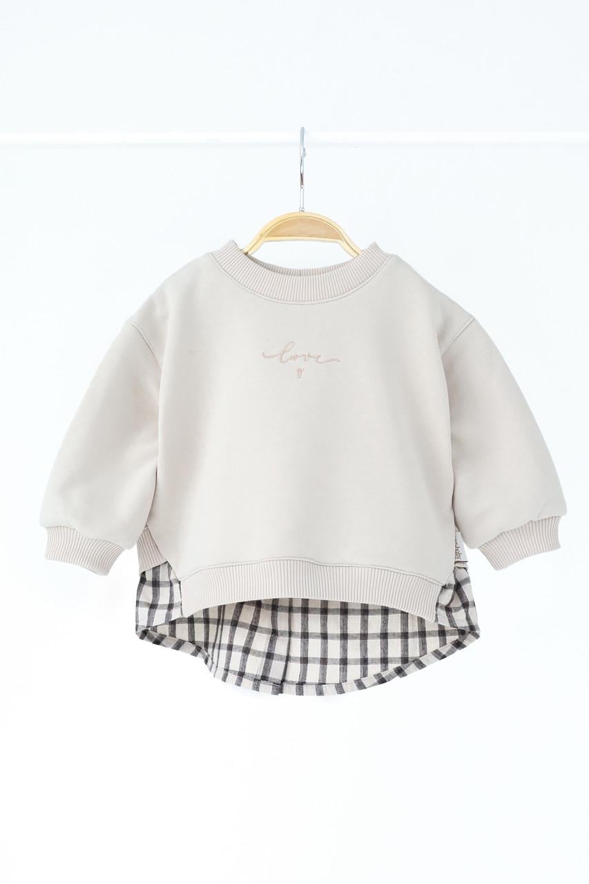 Світшот дитячий Mag Baby Sofia 92 см 18-24 міс. Слонова кістка (2864640181)