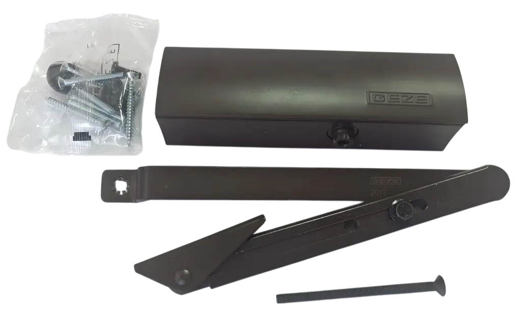 Дверний дотягувач Geze 2000 Коричневий (32144194)