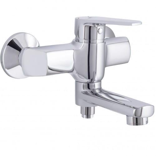 Смеситель для ванны Rubineta Deli 10 SW однорычажный Хром (D10P08)