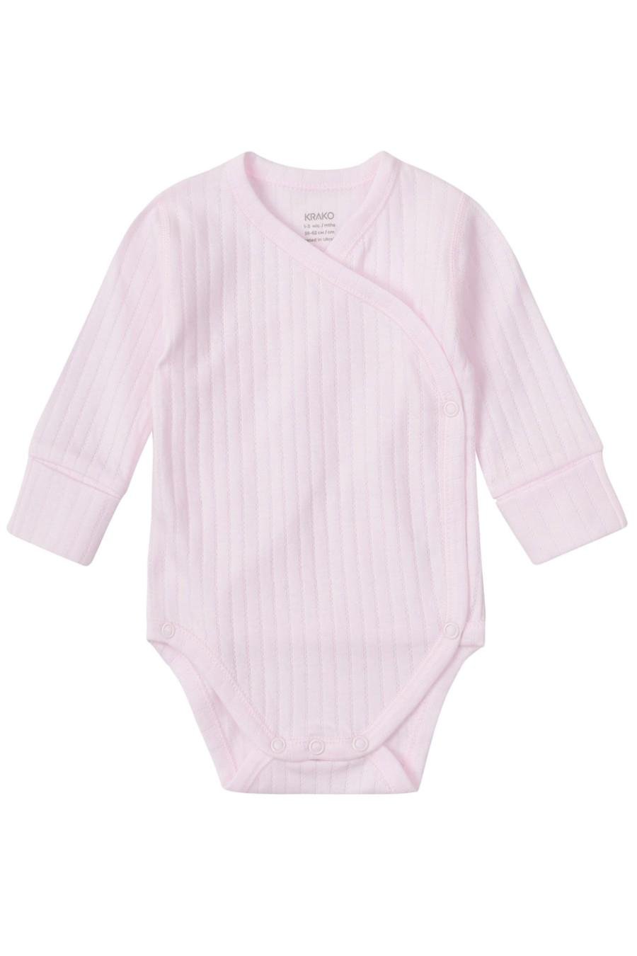 Боди KRAKO 56-62 см ажур Розовый (77314)