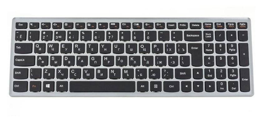 Клавіатура для ноутбука Lenovo IdeaPad Z500 (181916)