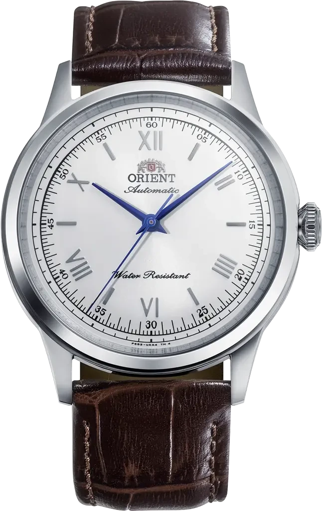 Наручные часы мужские Orient Bambino 38 мм RA-BB0002S30B со стальным корпусом WR 30 м Белый (3124584430)