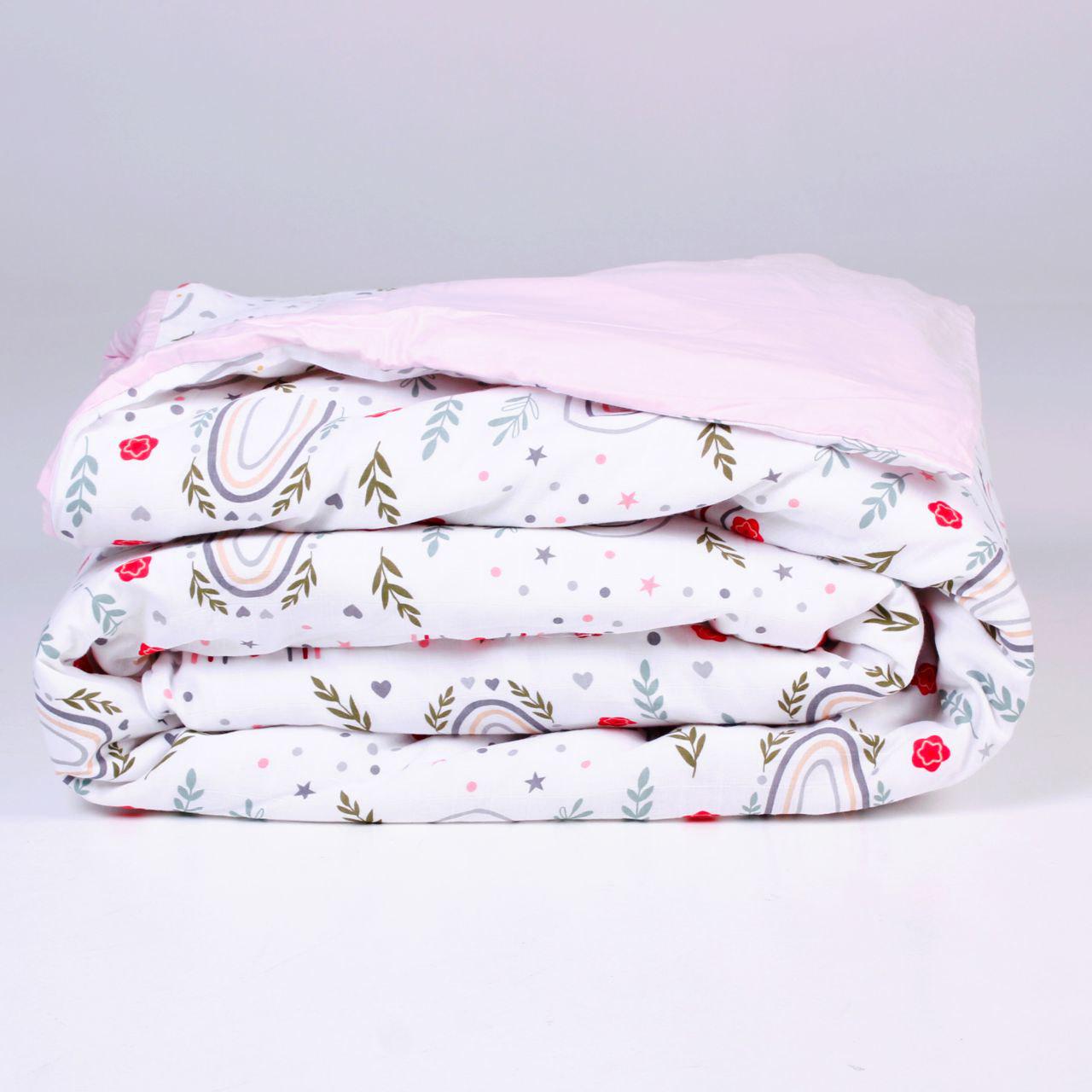 Пододеяльник муслин-поплин Радуга 145х210 см (17767123)