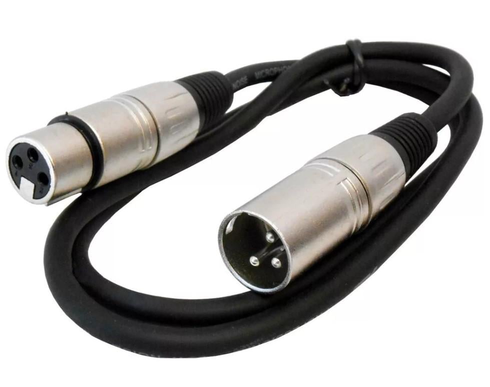 Готовый микрофонный кабель XLR male-XLR female BIG ELIT-001 10 м