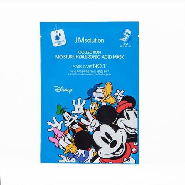 Маска для обличчя тканинна з гіалуроновою кислотою JMsolution Disney Collection Moisture Hyaluronic Acid Mask 30 мл (23335861)