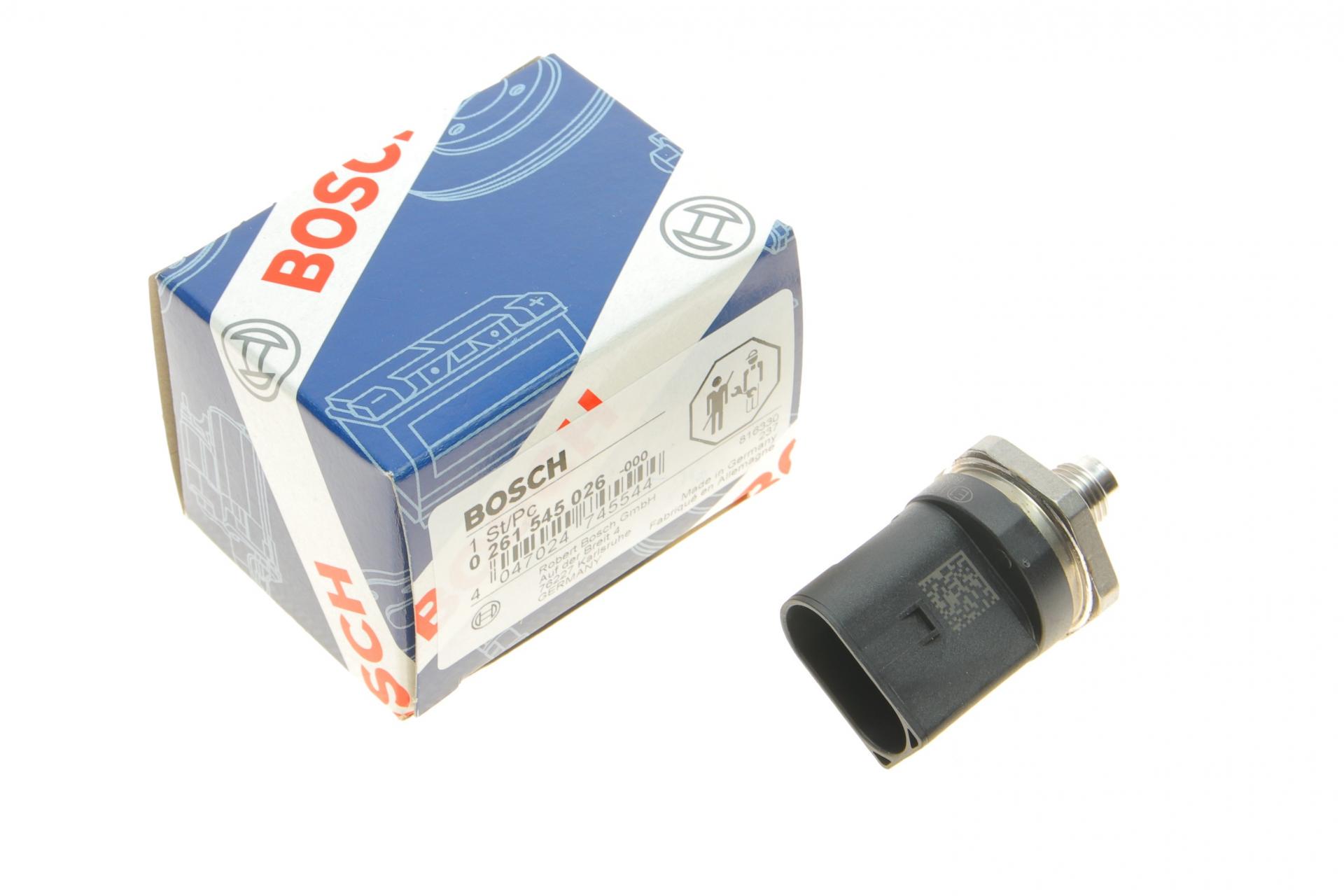 Датчик давления топлива VW Caddy/Touran 2,0EcoFuel 06-15- (0 261 545 026)