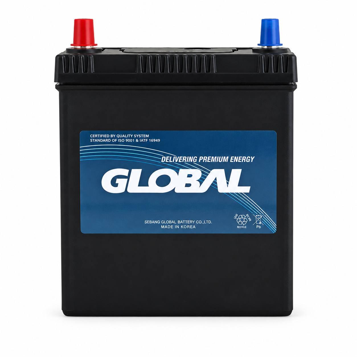 Аккумулятор автомобильный Global Asia 42 Ah 470A L+ 12V (3187541289) Аккумулятор автомобильный Global Asia 42 Ah 470A L+ 12V (3187541289)