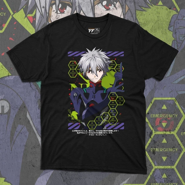 Футболка мужская с принтом Evangalion Каору Нагиса р. 48 (2896478662)