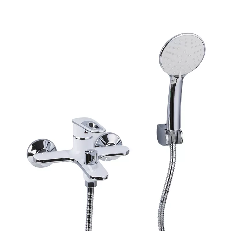 Змішувач для ванни Frap F3249 Білий/Хром (SQ-1033735) Змішувач для ванни Frap F3249 Білий/Хром (SQ-1033735)