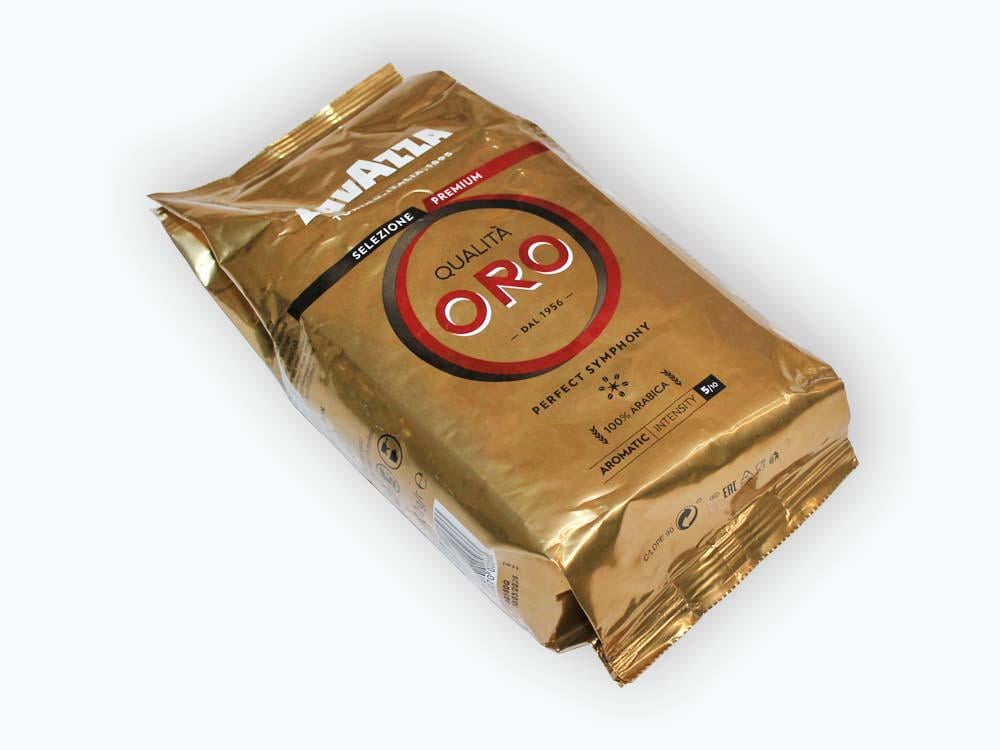 Кофе в зернах натуральный Lavazza Qualita Oro 1 кг
