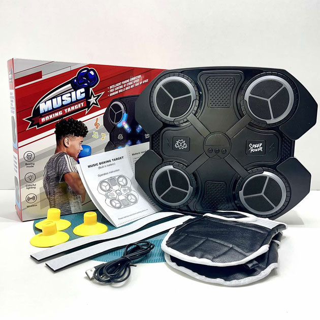 Настенный бокс электронный с перчатками на аккумуляторе (2021-8B)