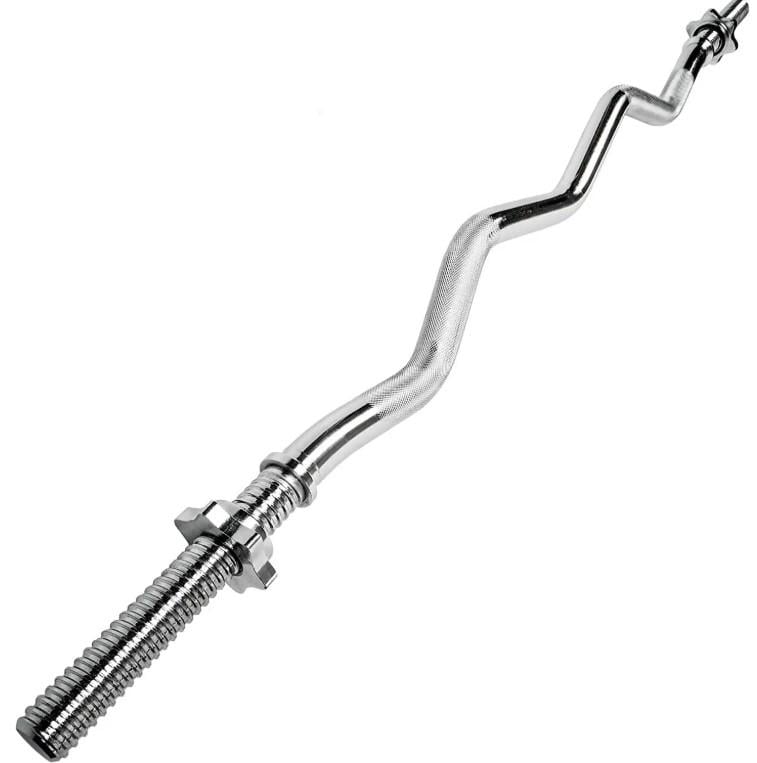 Гриф для штанги Toorx W-образный 120 см 25 мм с винтовыми замками (BCV-120) Гриф для штанги Toorx W-образный 120 см 25 мм с винтовыми замками (BCV-120)