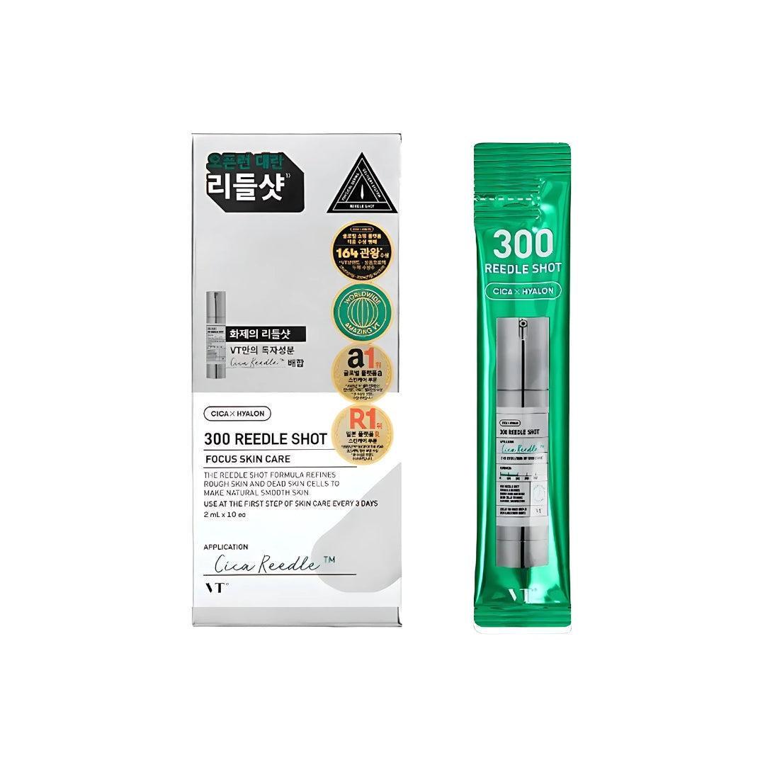 Сток с бустером VT Cosmetics 300 REEDLE SHOT со спекулами 2 мл 10 шт. (2476855327)