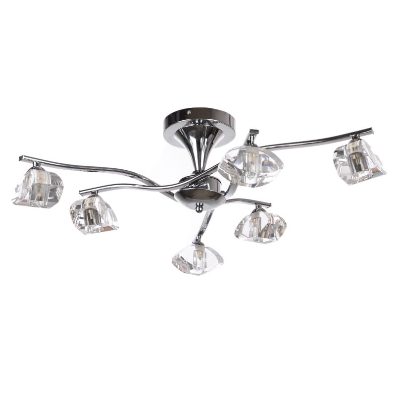 Люстра Brille BR-01 151S/6 G9 CHR (L38-125)