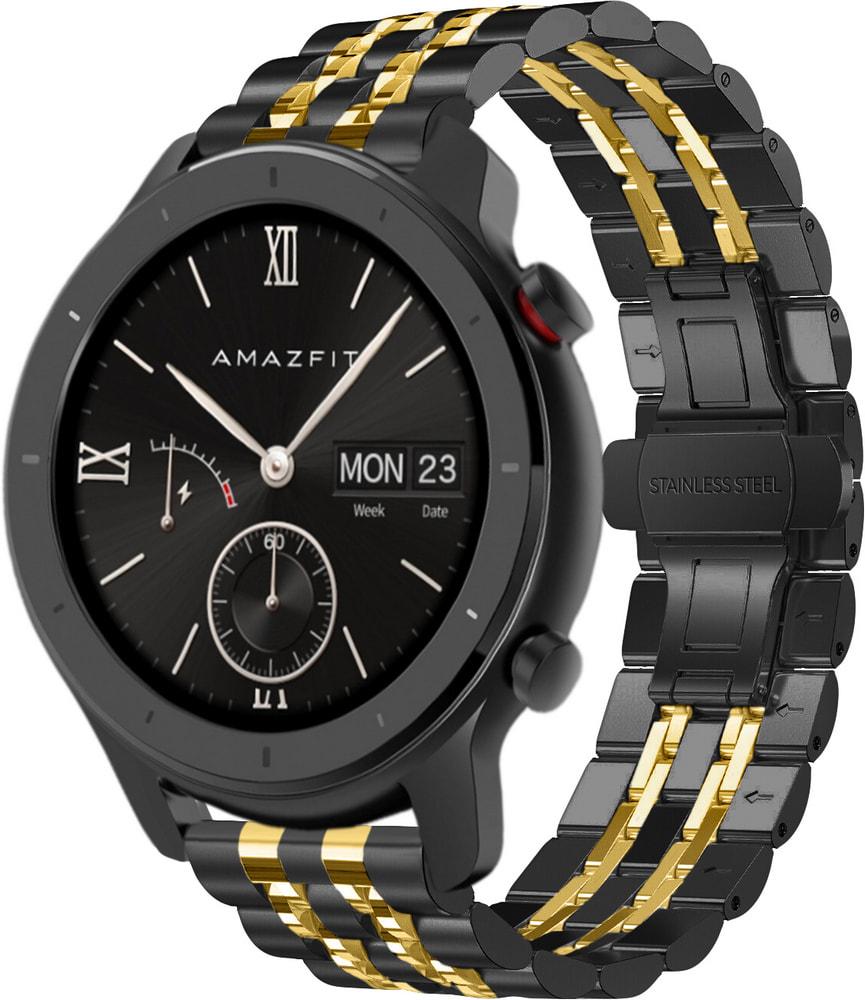 Браслет металлический Spinye Line для Amazfit GTR 42 мм Black Gold (29033-02)