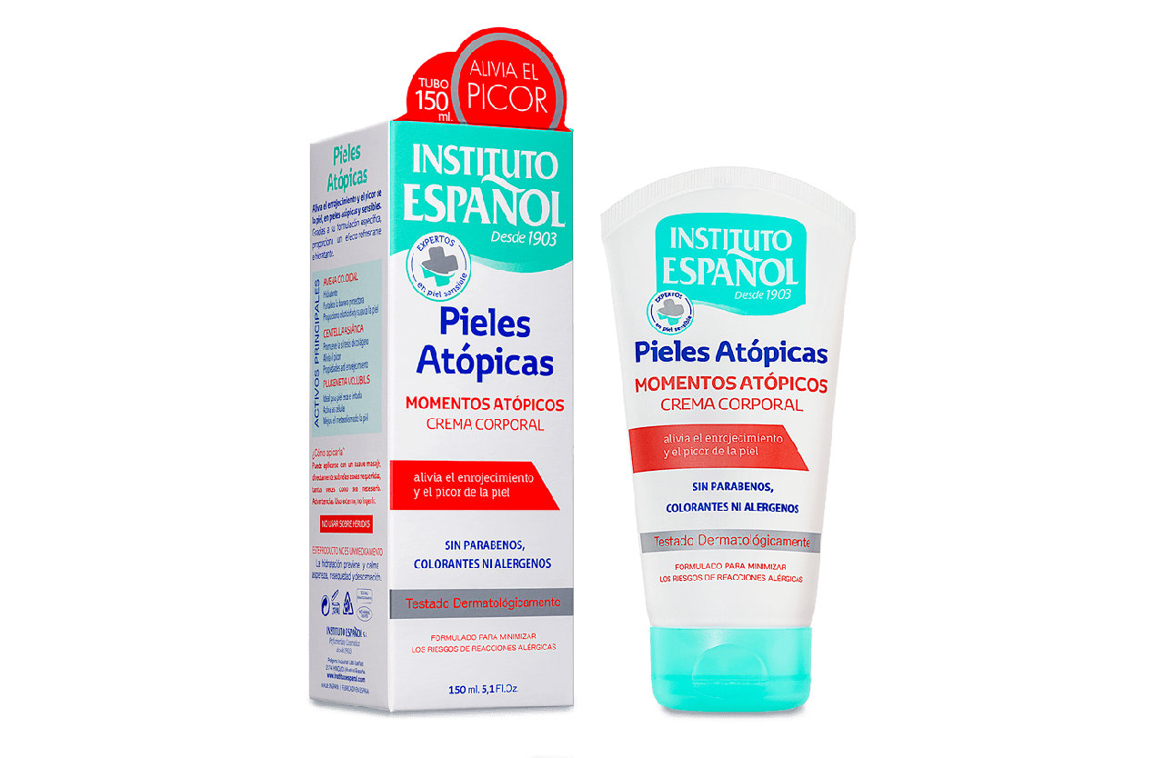 Крем для тела для чувствительной кожи Instituto Espanol Moments Atopicas 150 мл Крем для тела для чувствительной кожи Instituto Espanol Moments Atopicas 150 мл
