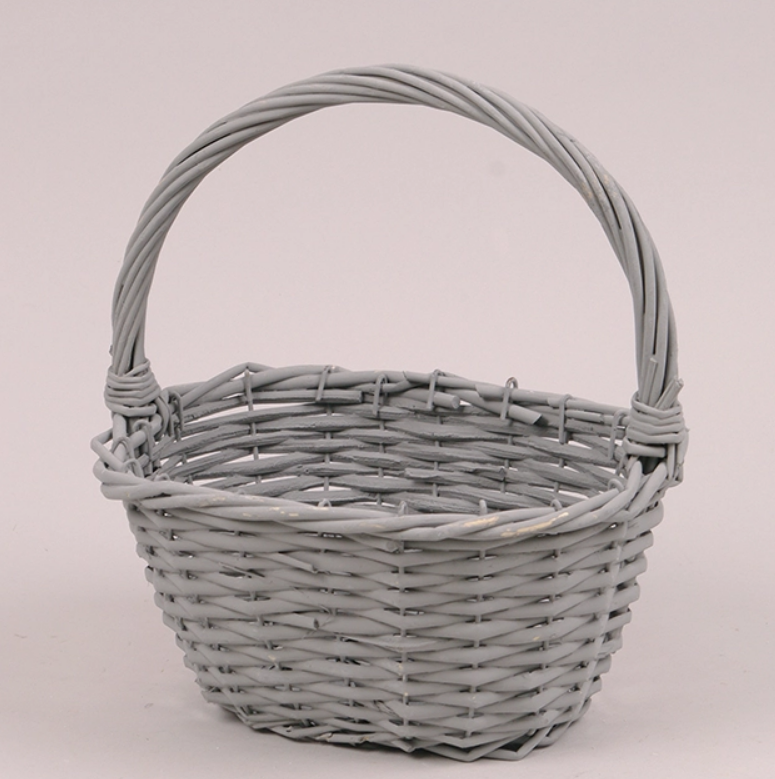 Корзина из лозы овальная (46222)