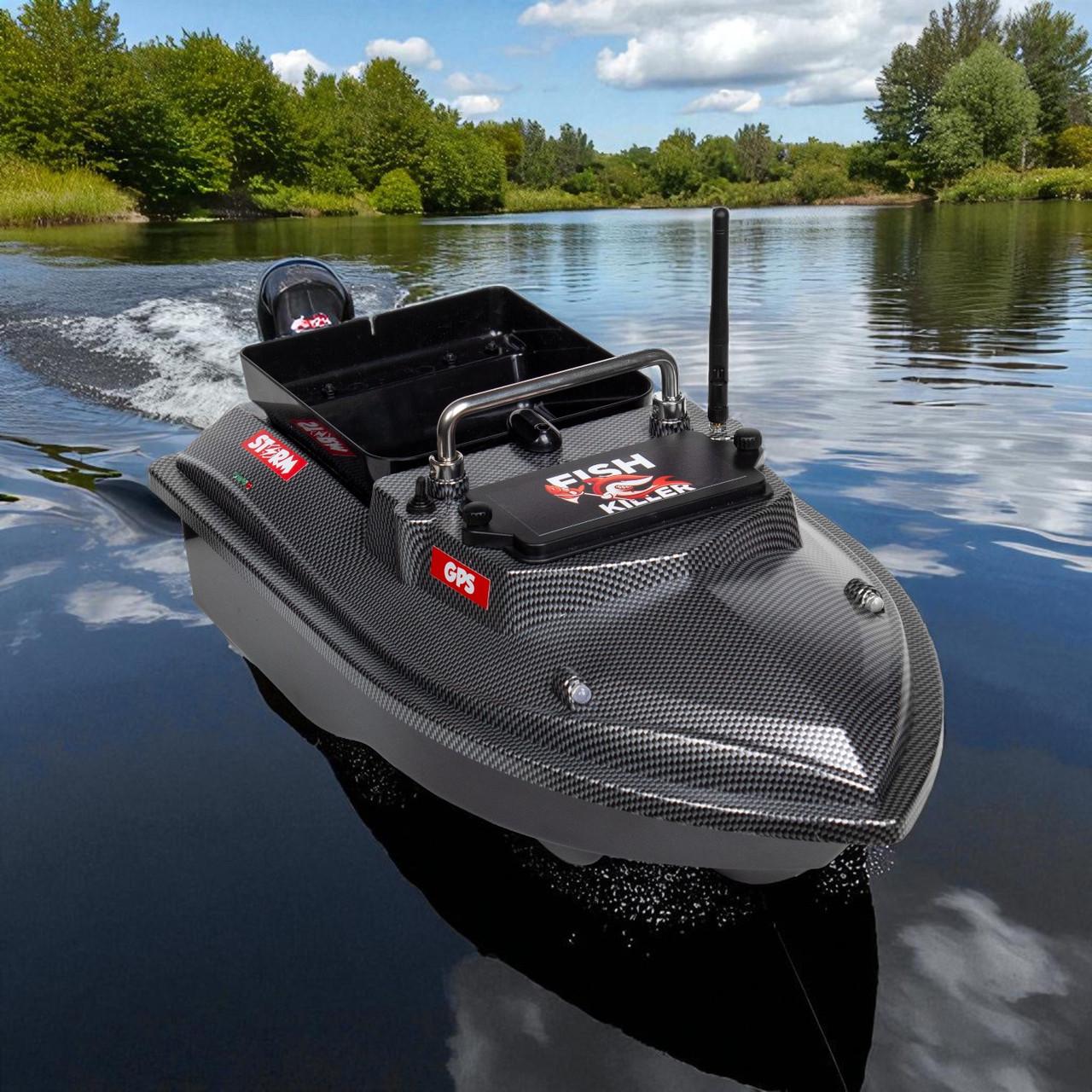Катер короповий для завезення підгодовування Fish Killer Storm з GPS на 160 пікселів до 2 кг 500 м (2667664520) - фото 2 Катер короповий для завезення підгодовування Fish Killer Storm з GPS на 160 пікселів до 2 кг 500 м (2667664520) - фото 2