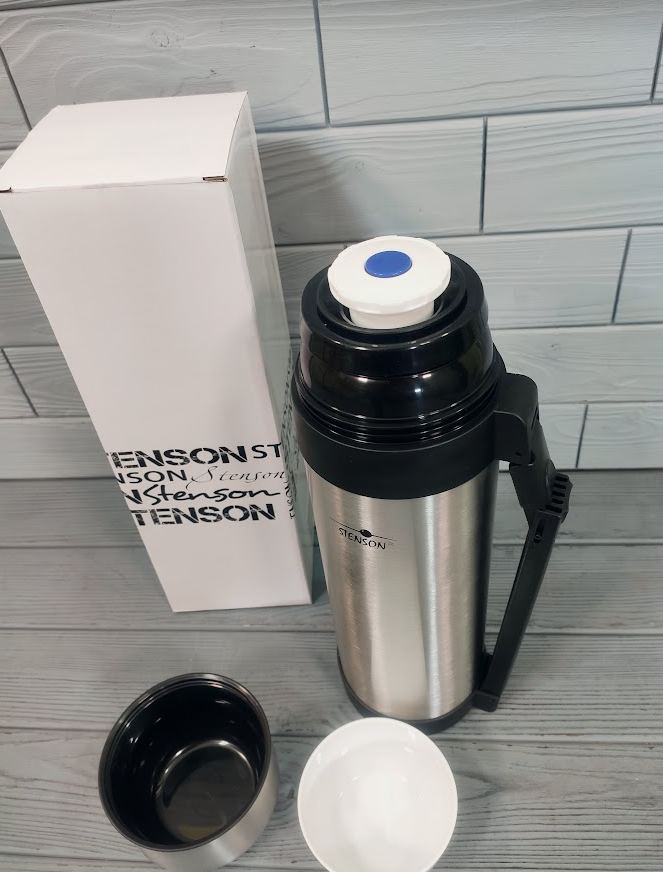 Термос для жидкостей и еды Stenson MT-0275 из нержавеющей стали 1800 мл Серебристый - фото 7 Термос для жидкостей и еды Stenson MT-0275 из нержавеющей стали 1800 мл Серебристый - фото 7