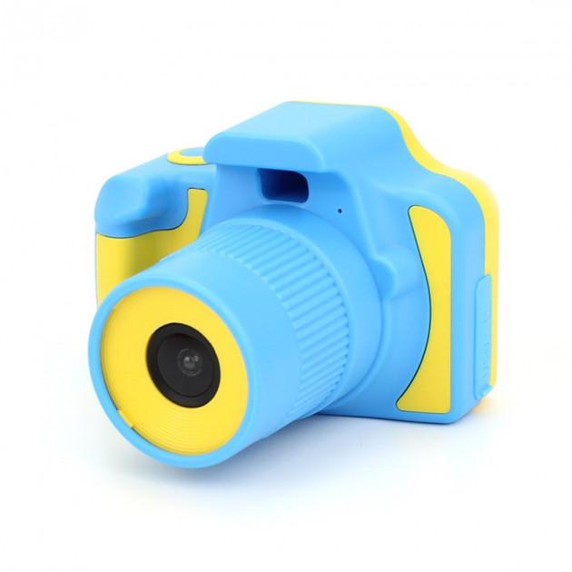 Детская цифровая камера SUNROZ D11 Smart Kids Camera 1080P Желто-голубой (SUN4015)