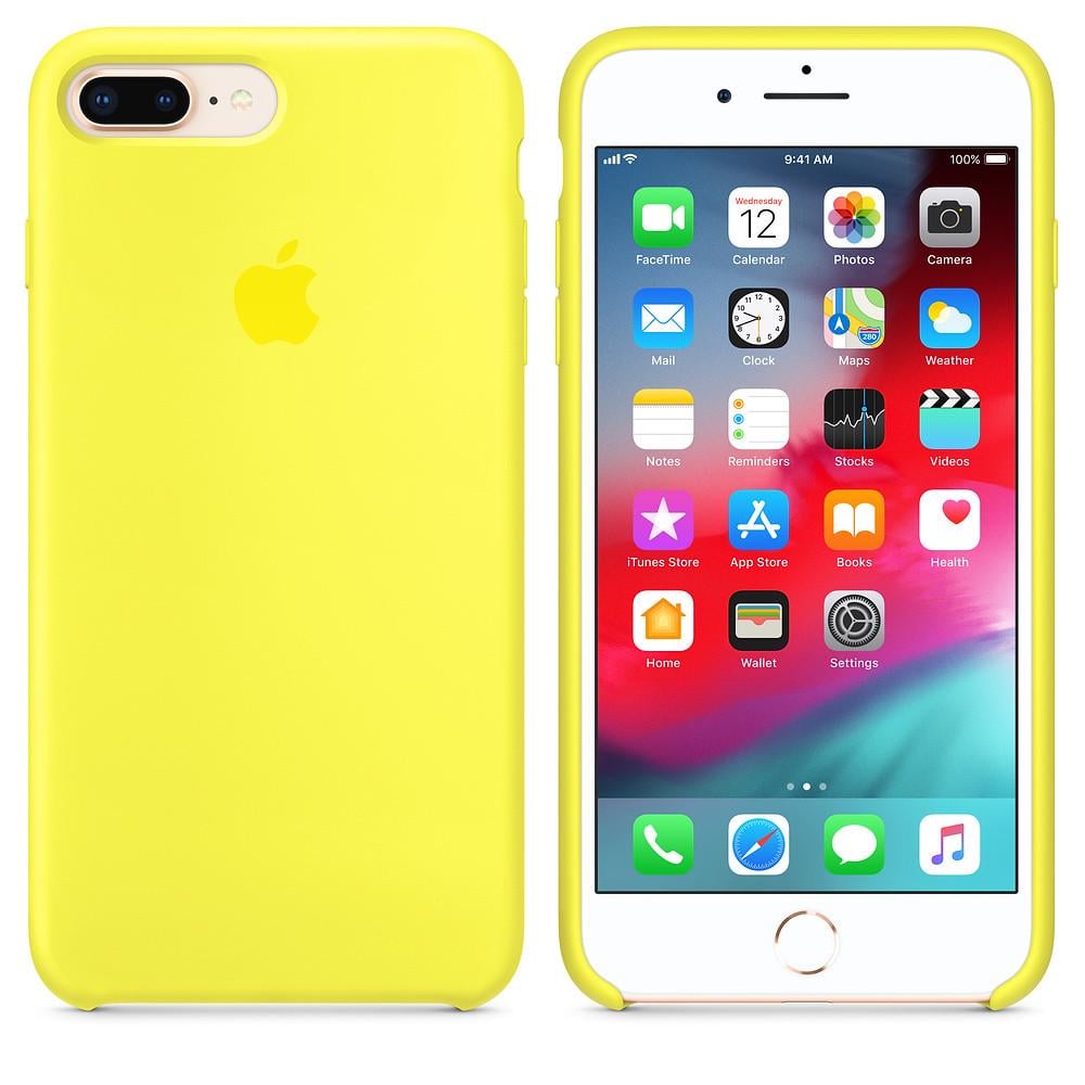 Чехол-накладка Apple Silicone Case for iPhone 7/8 Plus, Flash (HC)