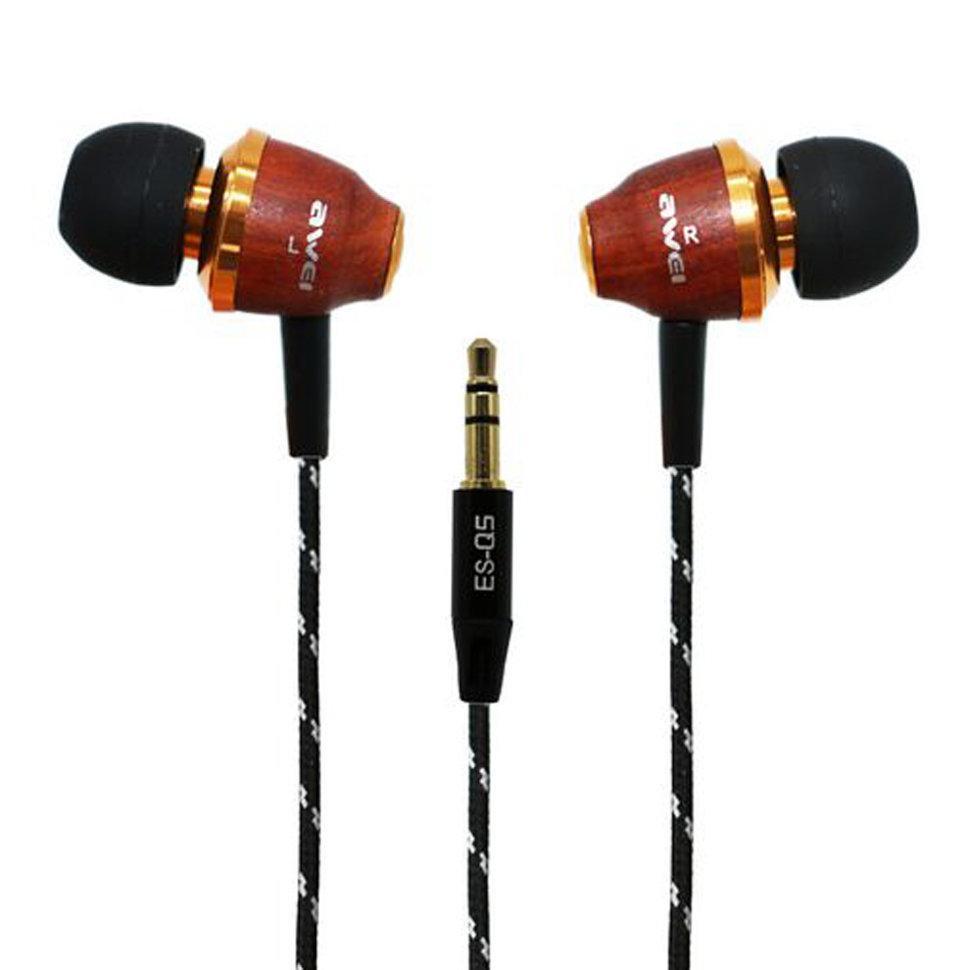 Навушники провідні вакуумні Awei ES-Q5 Red