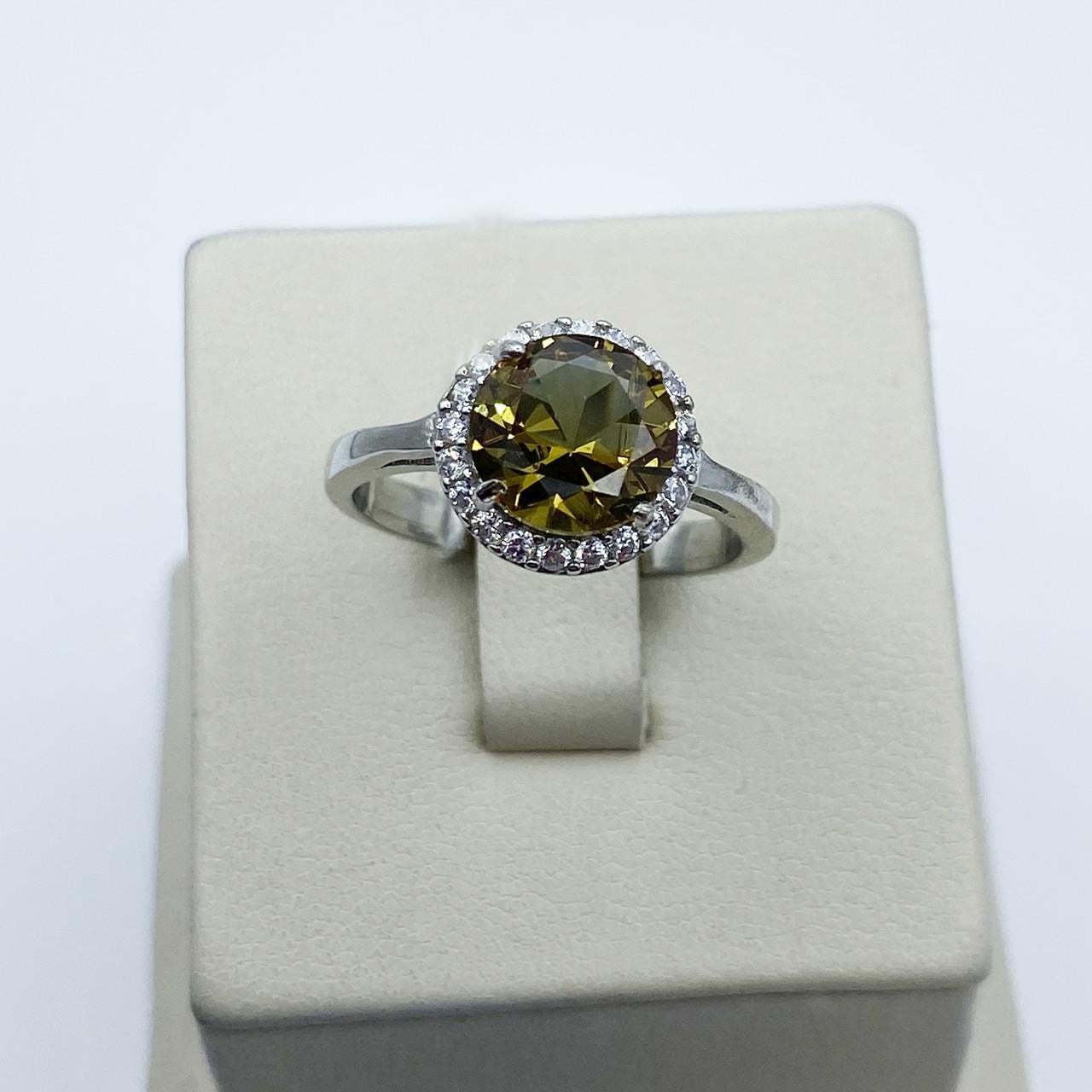 Кольцо серебряное с султанитом р. 19 3,72 г (2029149208)