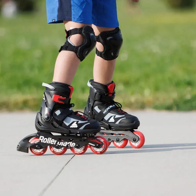 Ролики детские Rollerblade Microblade Black/Red - фото 8