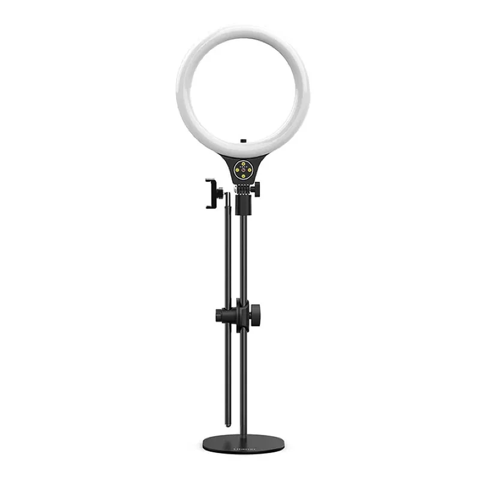 Кольцевая лампа на штативе для смартфона Ulanzi T1 3000-6500 К 360° р. 10" Черный (2517)