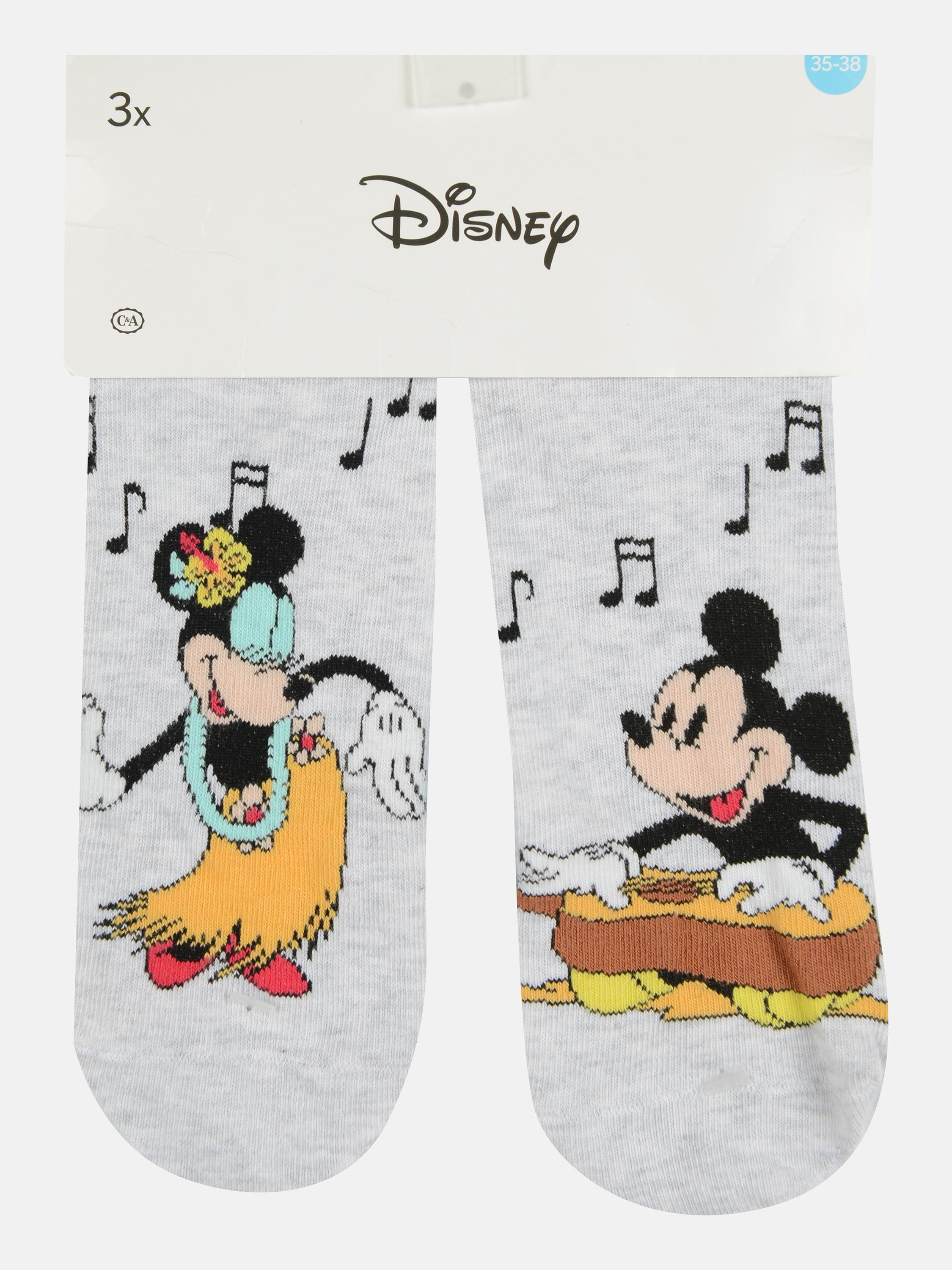 Шкарпетки C&A р. 39-42 3 пари Сірий (2240179840608)