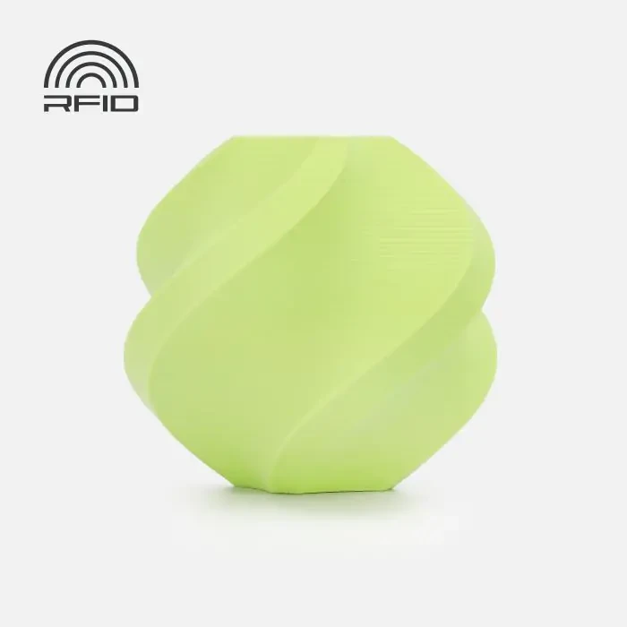 Филамент Bambu Lab PLA 3D c RFID меткой Matte Apple Green (11502)