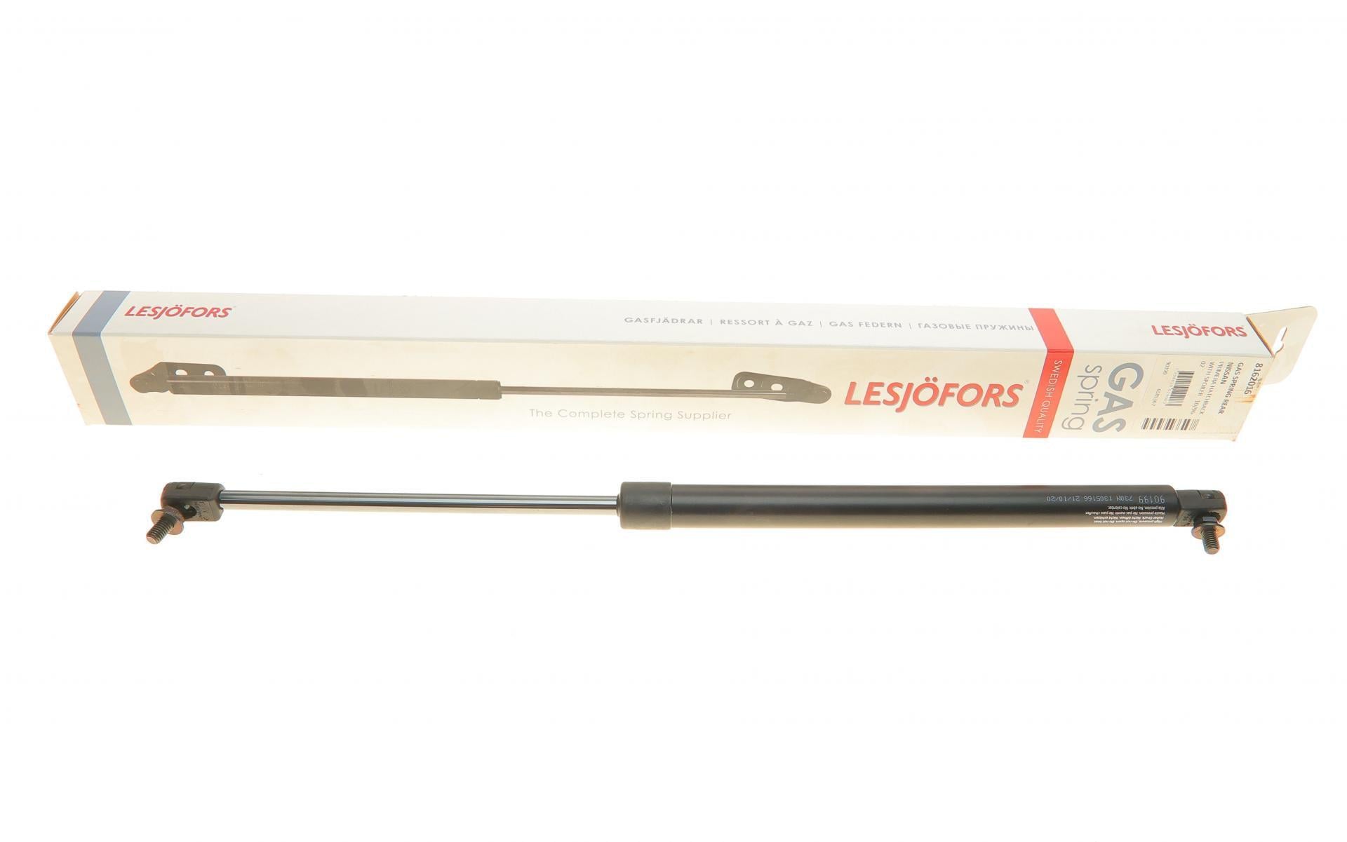 Амортизатор кришки багажника LESJOFORS для Nissan Primera 96-02 хетчбек зі спойлером (8162016)