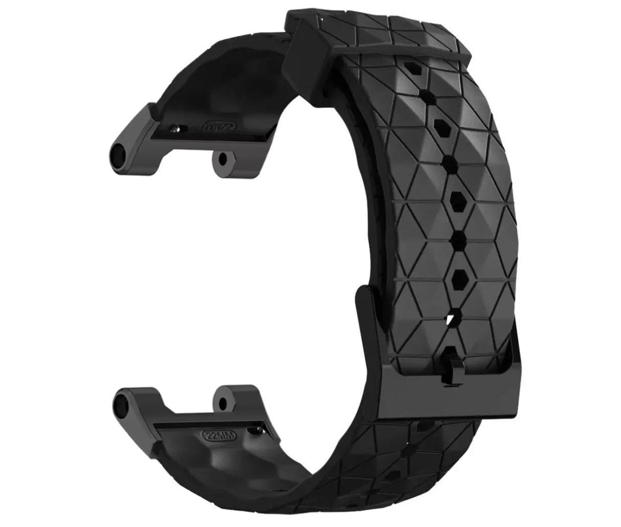 Ремешок силиконовый Primolux Dimond для часов Xiaomi Amazfit T-Rex A1918/T-Rex Pro A2013 Black (2956641985)