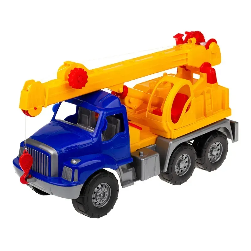 Іграшковий кран Colorplast Магірус 54х21х28 см Синьо-жовтий (150-98-CP0503.1)