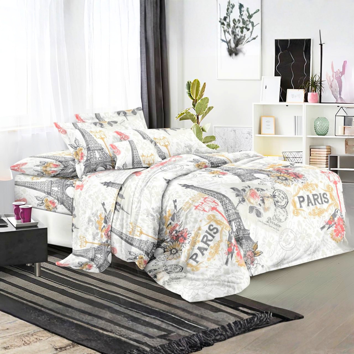Комплект постельного белья Vital Textile двуспальный 180х220 см (BP2-306-70)