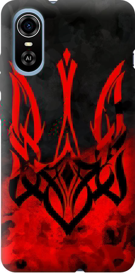 Чехол на ZTE Blade A31 Plus Герб Украины v2 (5312u-2637-42517)