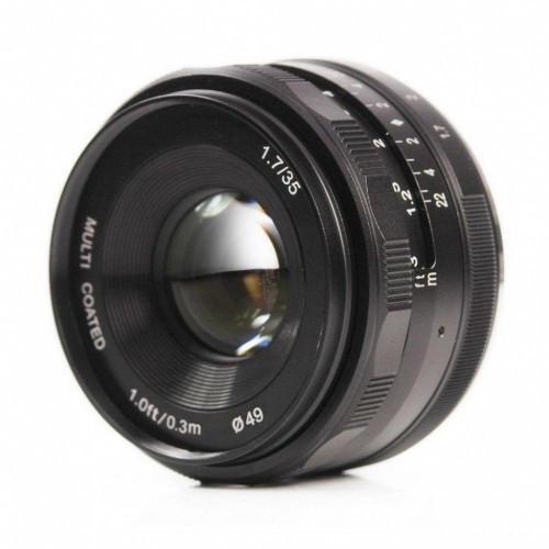 Об'єктив Meike f/1,7 MC для Olympus Panasonic Micro 4/3 mount D 35 мм (800166031)