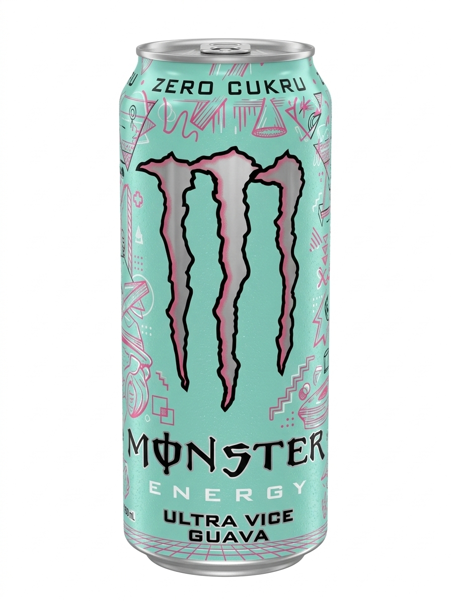 Энергетический напиток Monster Energy Ultra Vice Guava Sugar Free Energy Drink 500 мл