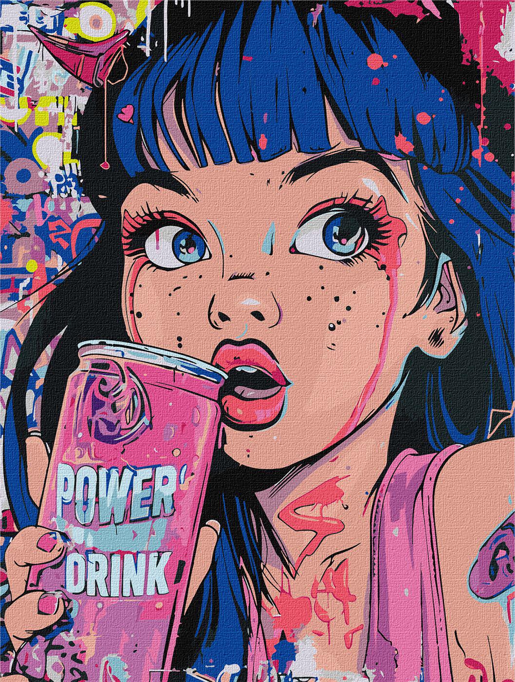 Картина по номерам Идейка Энергия цвета 30x40 см (Id-KHO8457)