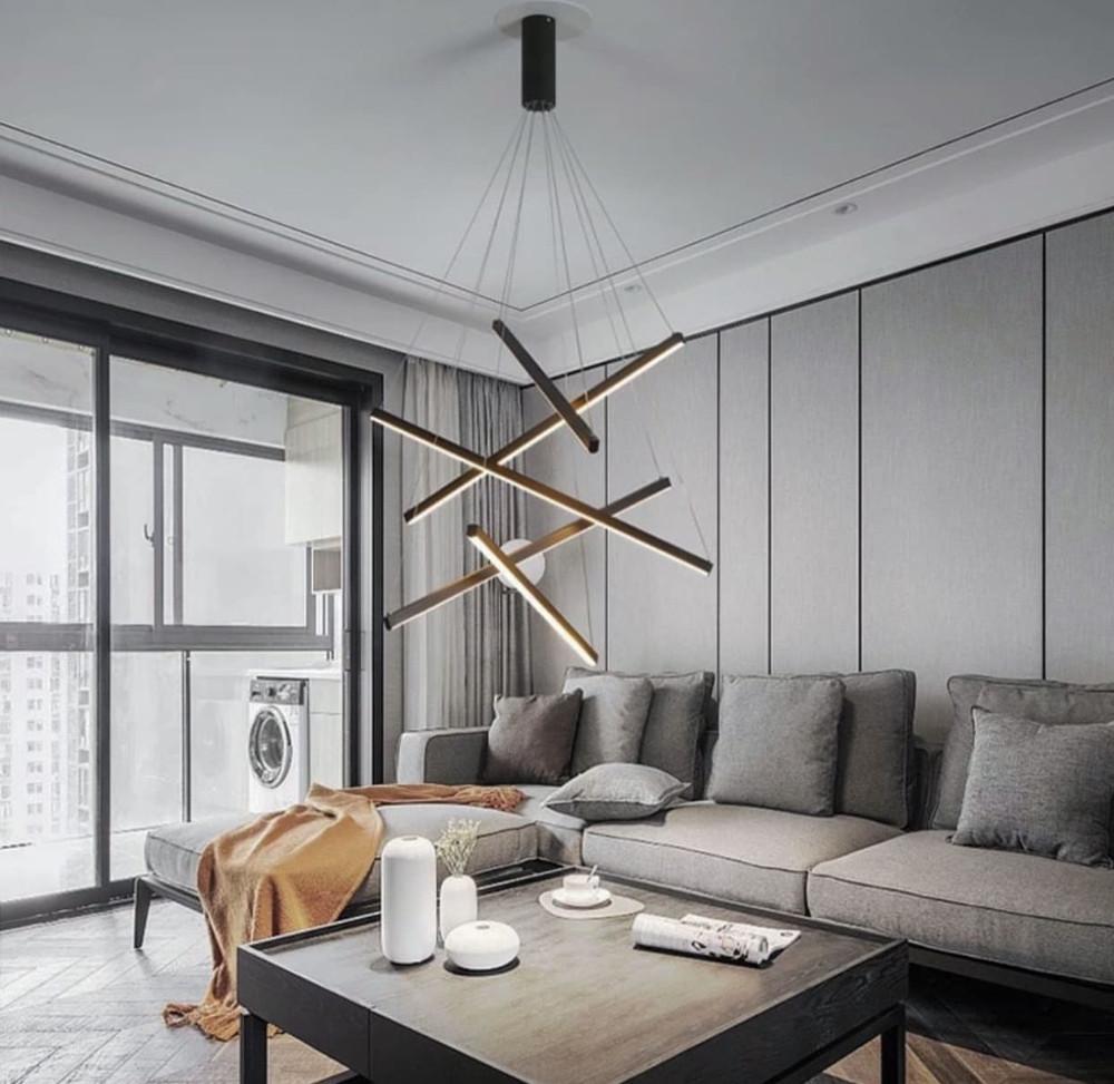 Люстра лінійна підвісна в стилі Модерн 80 см (D 2050)