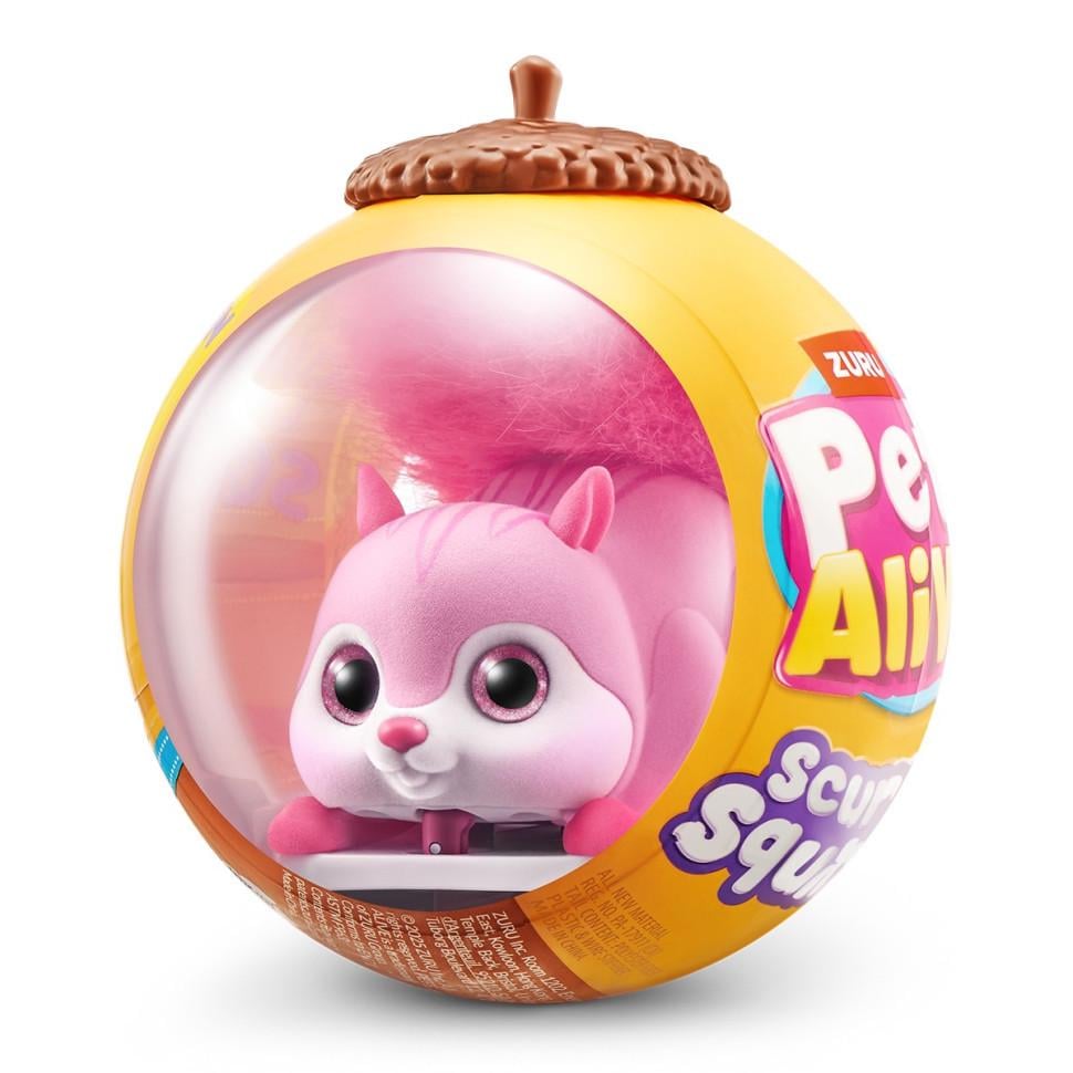 Мягкая игрушка интерактивная Pets & Robo Alive 9565B Белочка серии PETS ALIVE (2990439386)