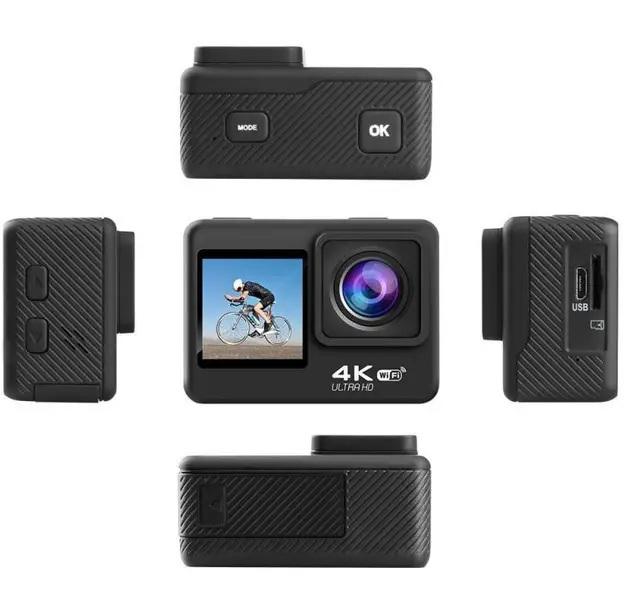 Екшн-камера CSZ-Q60AR зйомка в 4K Wi-Fi модуль пульт дистанційного керування захист від води (618463) - фото 5 Екшн-камера CSZ-Q60AR зйомка в 4K Wi-Fi модуль пульт дистанційного керування захист від води (618463) - фото 5