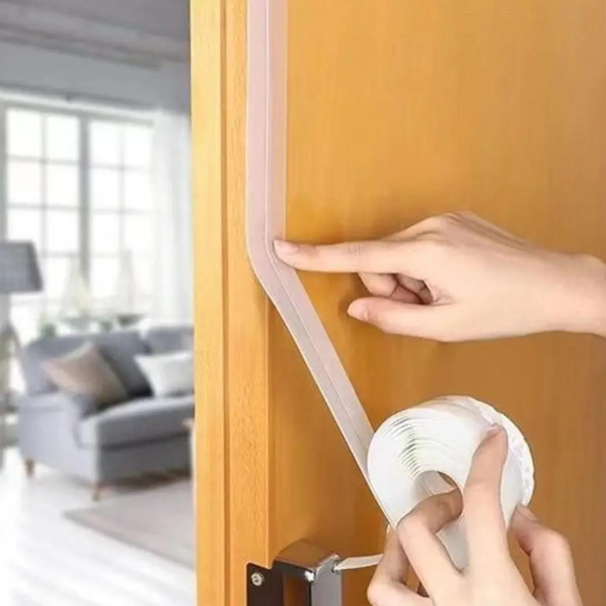 Ущільнювач для дверей Weikan самоклеючий 25х0,6х3 м (R35863) - фото 4 Ущільнювач для дверей Weikan самоклеючий 25х0,6х3 м (R35863) - фото 4