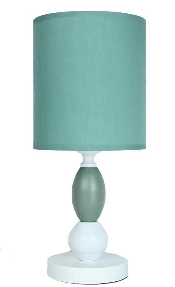 Лампа деревянная настольная SVLIGHT 329 с абажуром Зеленый Лампа деревянная настольная SVLIGHT 329 с абажуром Зеленый