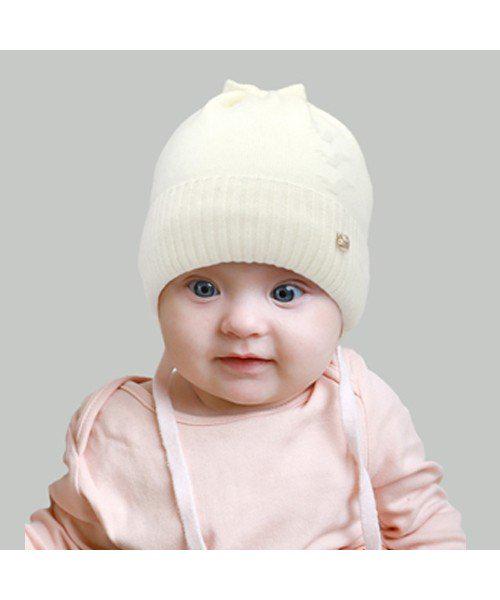 Шапка детская Elf Эдит р. 40 Молочный (OK001781)