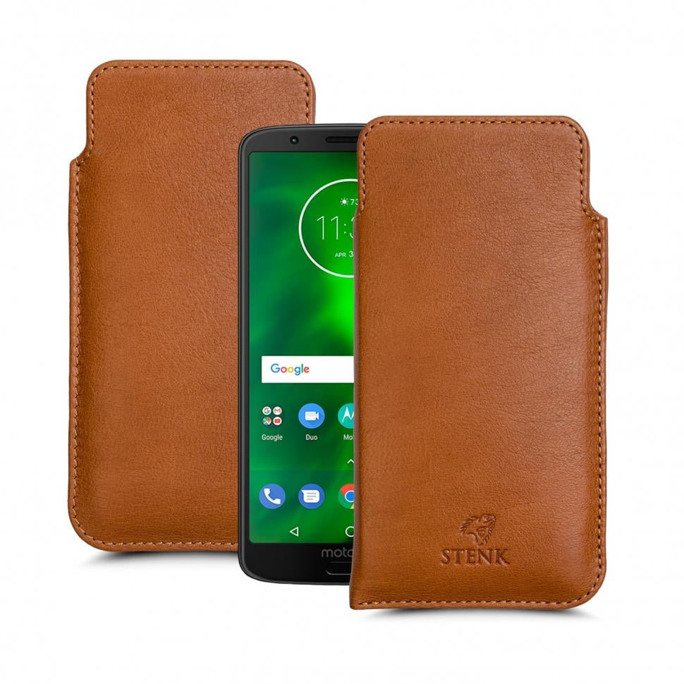 Футляр Stenk Elegance для Motorola Moto G6 Camel (63431)
