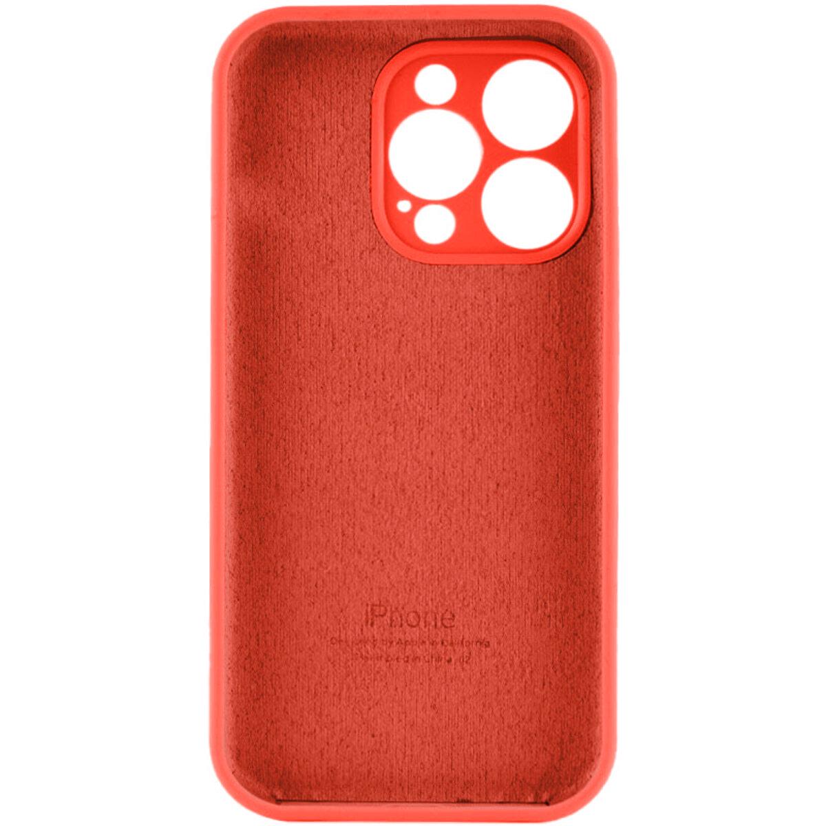 Чохол для смартфона Silicone Full Case AA Camera Protect for Apple iPhone 13 Pro Max Red - фото 2